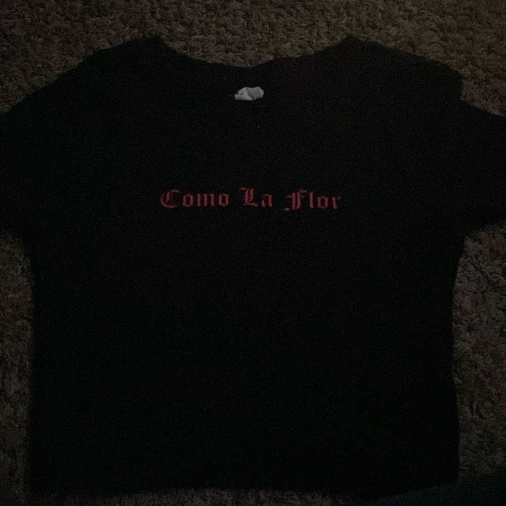 Black- SELENA song shirt